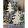 Árbol de madera blanco perlas