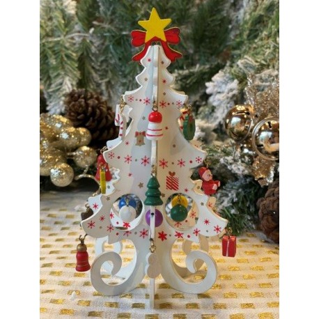 Árbol espiral blanco