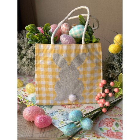 Bolsa egg hunt amarilla