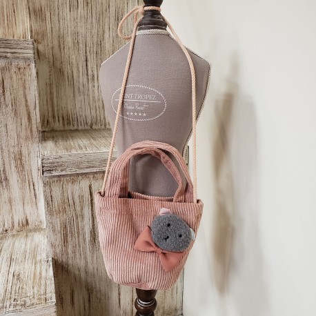 Bolsa para niña osito