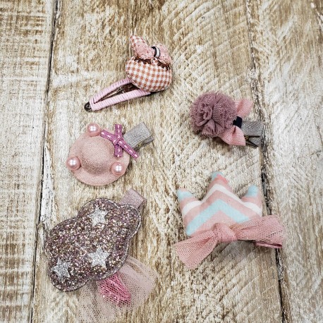 Broches para niña nube