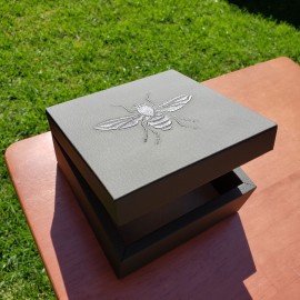 Caja Multiusos Chica Gris Mosca Gris
