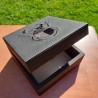 Caja Multiusos Chica Negro con Escarabajo Negro