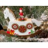 Caja musical caballo blanco