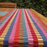 Camino de Mesa con Diseño de Cuadros Chiapas