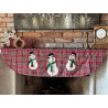 Camino para chimenea snowmen