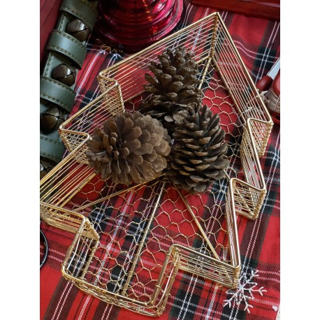 Canasta de árbol navideño ch