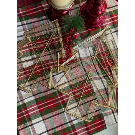 Canasta de árbol navideño mediano