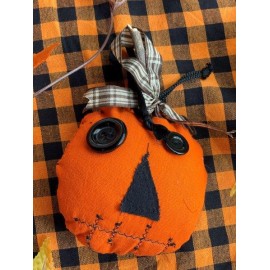 Colgante calabaza de tela