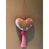 Corazón Artesanal Rosa