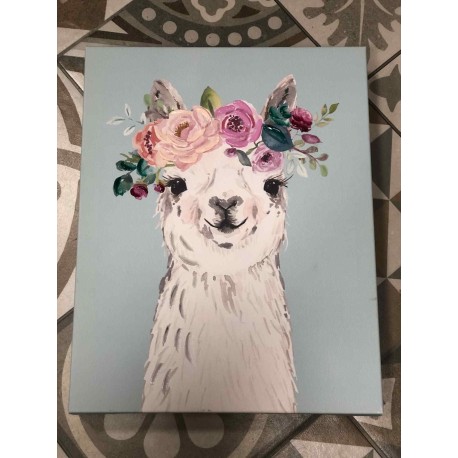 Cuadro Decorativo Llama