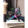 Dragón negro alebrije