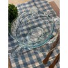 Ensaladera de tortuga transparente