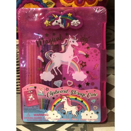 Estuche de Colores para Niña Unicornio