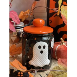 Frasco con figura de fantasma