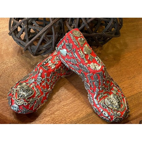 Horma de Zapato Grande Rojo