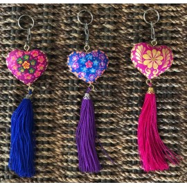 Llavero de corazón Alebrije – Varios Modelos