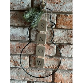 Muñeco de nieve hierro Snow