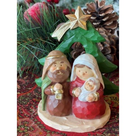 Nacimiento misterio árbol navideño NM91