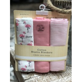 Paquete de 3 Sabanas Muslin