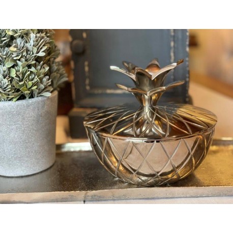 Piña botanero / Dulcero decorativo