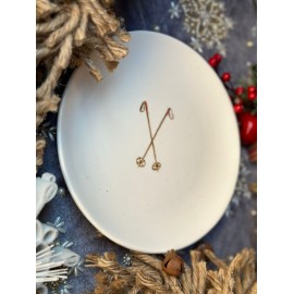 Plato bastones de ski