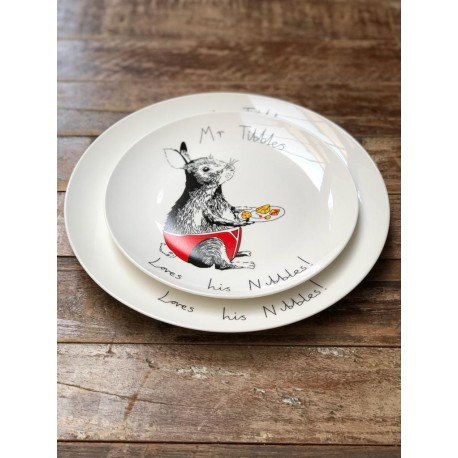 Plato Chico (Ensalada o Postre) Conejo Nibbles