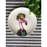 Plato Chico (Ensalada o Postre) Flamingo