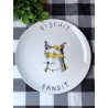 Plato Grande (Trinche) Loba Antifaz Amarillo