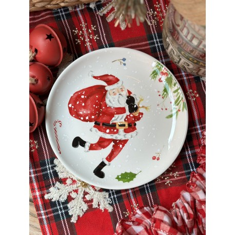 Plato redondo santa costal