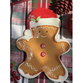 Platón de galleta de jengibre