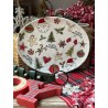 Platón oval navidad total