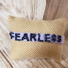 Pulsera Fearless morada