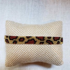 Pulsera Leopardo café