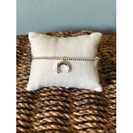 Pulsera Luna Plateada
