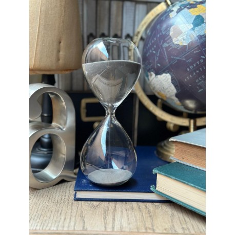 Reloj de arena mediano gris (30 minutos)