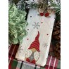 Servilletas de tela con estampado de gnomos -6 pzas-
