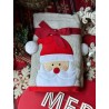 Set de 2 toallas de baño santa pompón