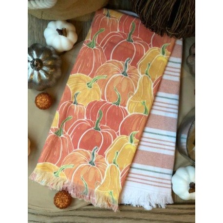 Set de 2 toallas pumpkin patch