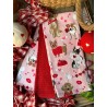 Set de 3 toallas de cocina perrito lentes