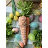 Set de 3 zanahorias diferentes telas cuadros