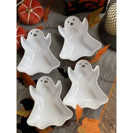 Set de 4 botaneros de fantasmitas