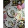 Set de 4 platitos conejo orejitas primavera