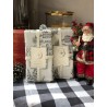Set de 4 servilletas camioneta delineado