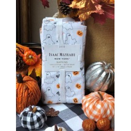 Set de 8 servilletas fantasma calabaza