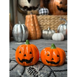 Set salero y pimentero calabazas
