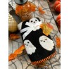 Toalla para manos con figura de fantasmas