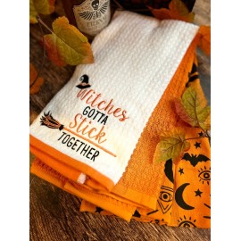 Toallas de cocina witches gotta stick together – 3 pzas –