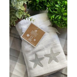 Toallas para manos estrellas de mar -2 pzas-